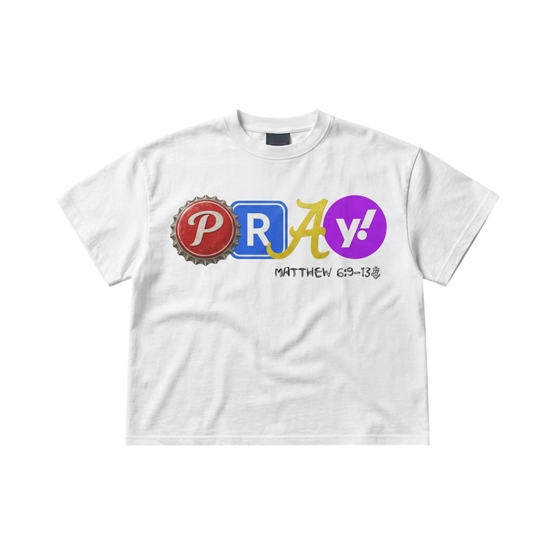 PŘĀŸ Graphic Tee — Matthew 6:9–13